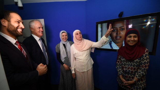 بازدید نخست وزیر استرالیا از یک مرکز اسلامی 