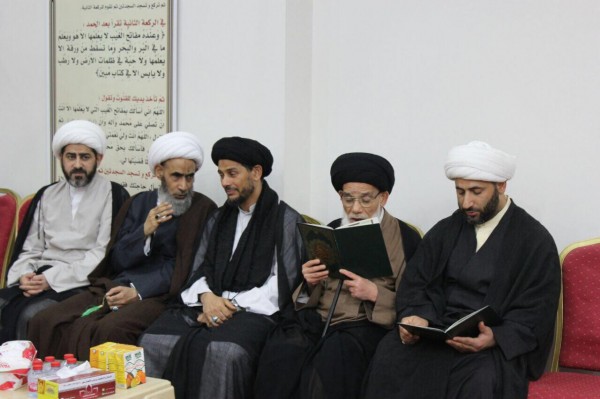 حضور علمای بحرین در مراسم ختم سه شهید اخیر