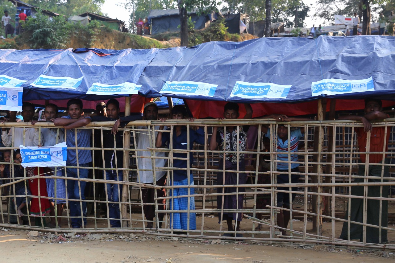بازدید الازهر از اردوگاه مسلمانان میانمار