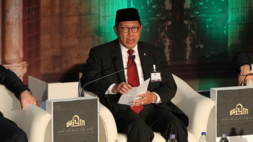 شیخ لقمان حکیم سیف الدین وزیر امور دینی اندونزی