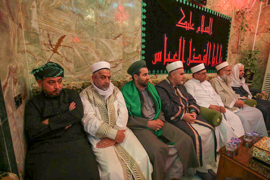دیدار روحانیون و عشایر شمال عراق با شیخ کربلایی 