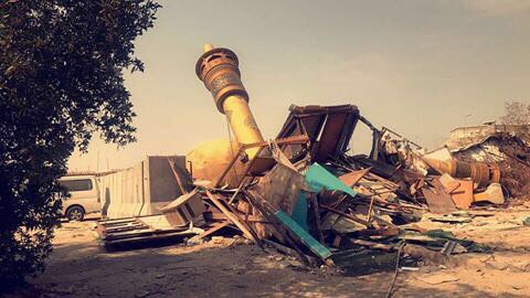 تخریب حسینیه ها در عوامیه 