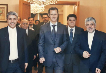 دیدار سفیر ایران در سوریه با بشار اسد