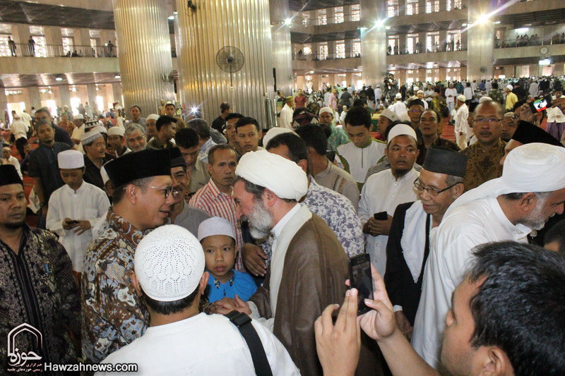 سفر حجت الاسلام والمسلمین زمانی معاون بین الملل حوزه به اندونزی
