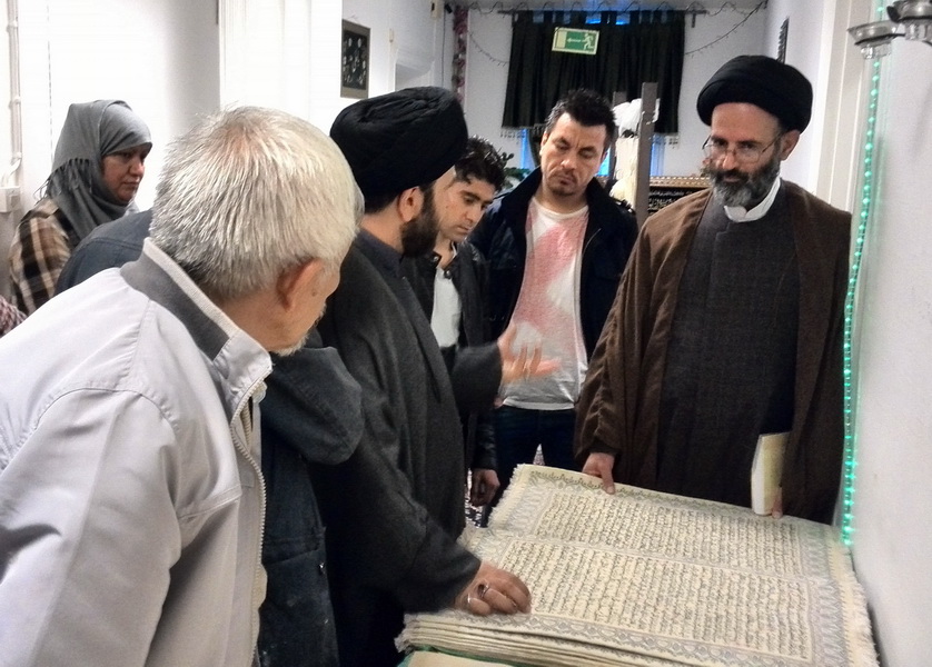 نمایشگاه قرآن در کانون فرهنگی یاس شهر گوتنبرگ سوئد 
