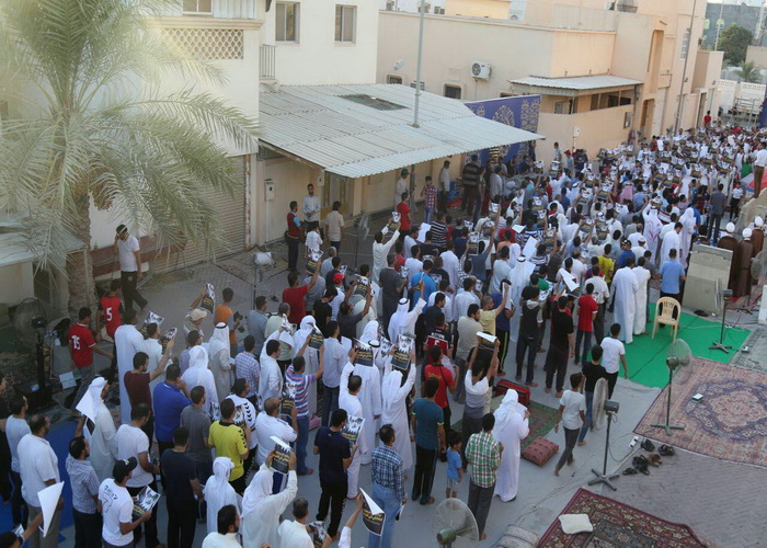 تصاویر رسیده از راهپیمایی امروز مردم بحرین