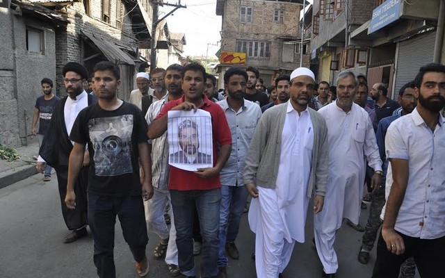 راهپیمایی اتحاد شیعیان و اهل تسنن در کشمیر 