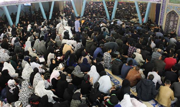 گزارش تصویری از مراسم شب عاشورا در مرکز اسلامی هامبورگ