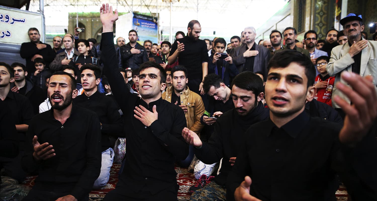 برگزاری مراسم اربعین در ایران 
