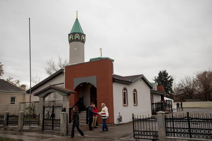 تصاویر روز درهای باز به مناسبت نوسازی مسجد بوسنیایی ها در آمریکا 
