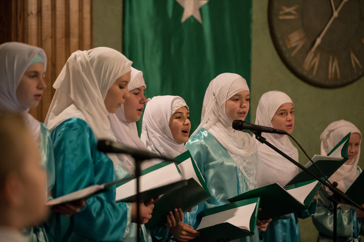 تصاویر روز درهای باز به مناسبت نوسازی مسجد بوسنیایی ها در آمریکا 