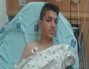 مجروح شدن یک نوجوان فلسطینی