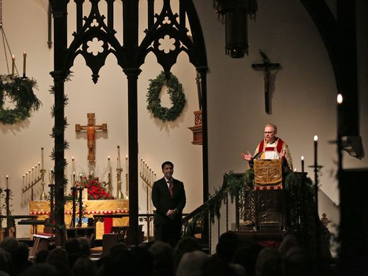 تصاویری از جشن شب کریسمس مسیحیان و مسلمانان در آمریکا