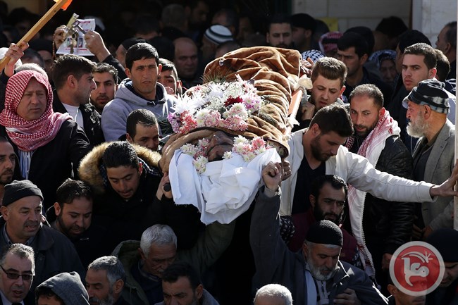 تصاویر تشییع جنازه ۲ شهید فلسطینی در الخلیل  