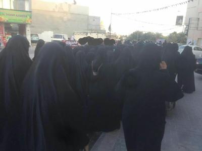 تظاهرات مردم بحرین در اعتراض به حکم اعدام سه جوان انقلابی 