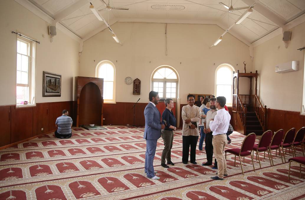 روز درهای باز در مسجد میفیلد آمریکا