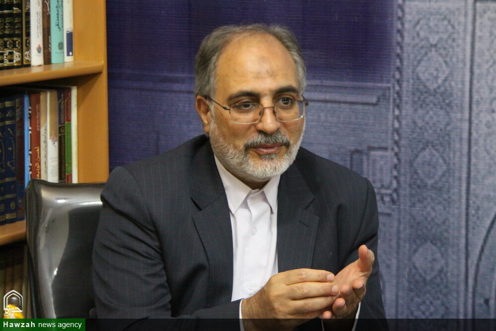 محمد محمدرضایی استاد دانشگاه تهران و رئیس بنیاد نخبگان استان قم 