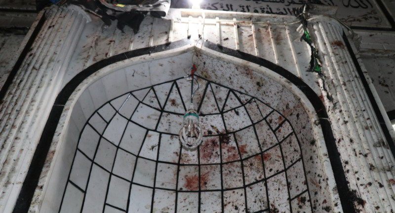 انفجار تروریستی مسجد امام زمان کابل