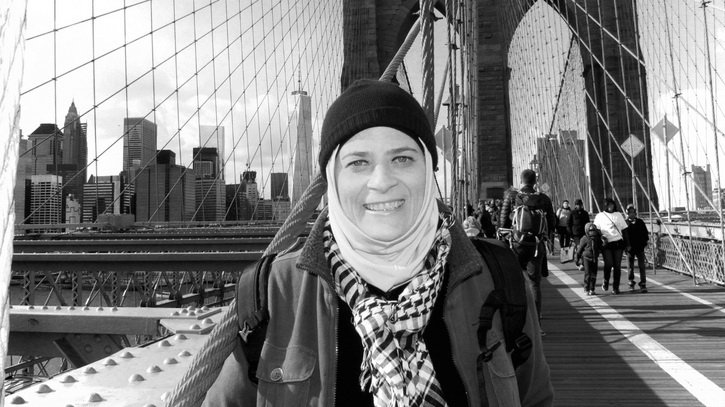 سینتیا یانز یک مسلمان آمریکایی 