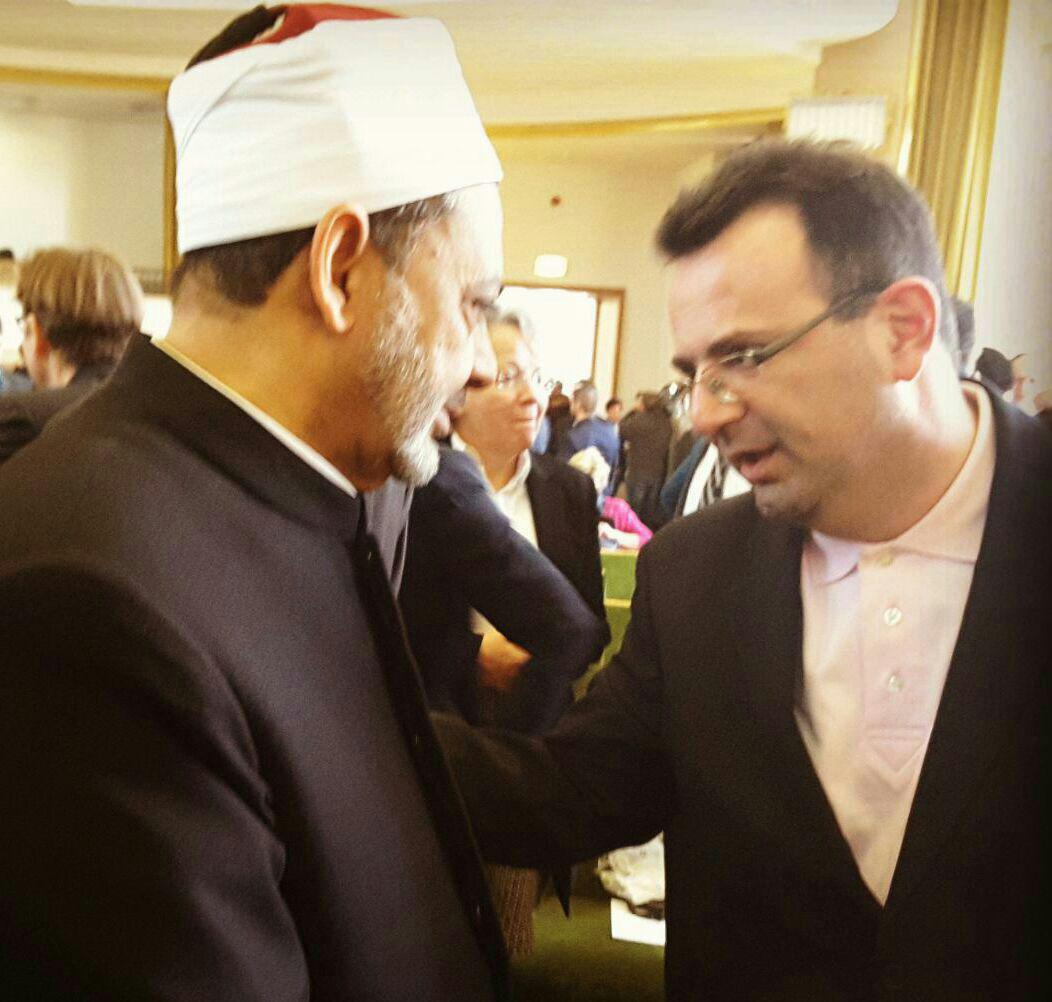 دیدار رایزن فرهنگی ایران در برلین با شیخ الازهر