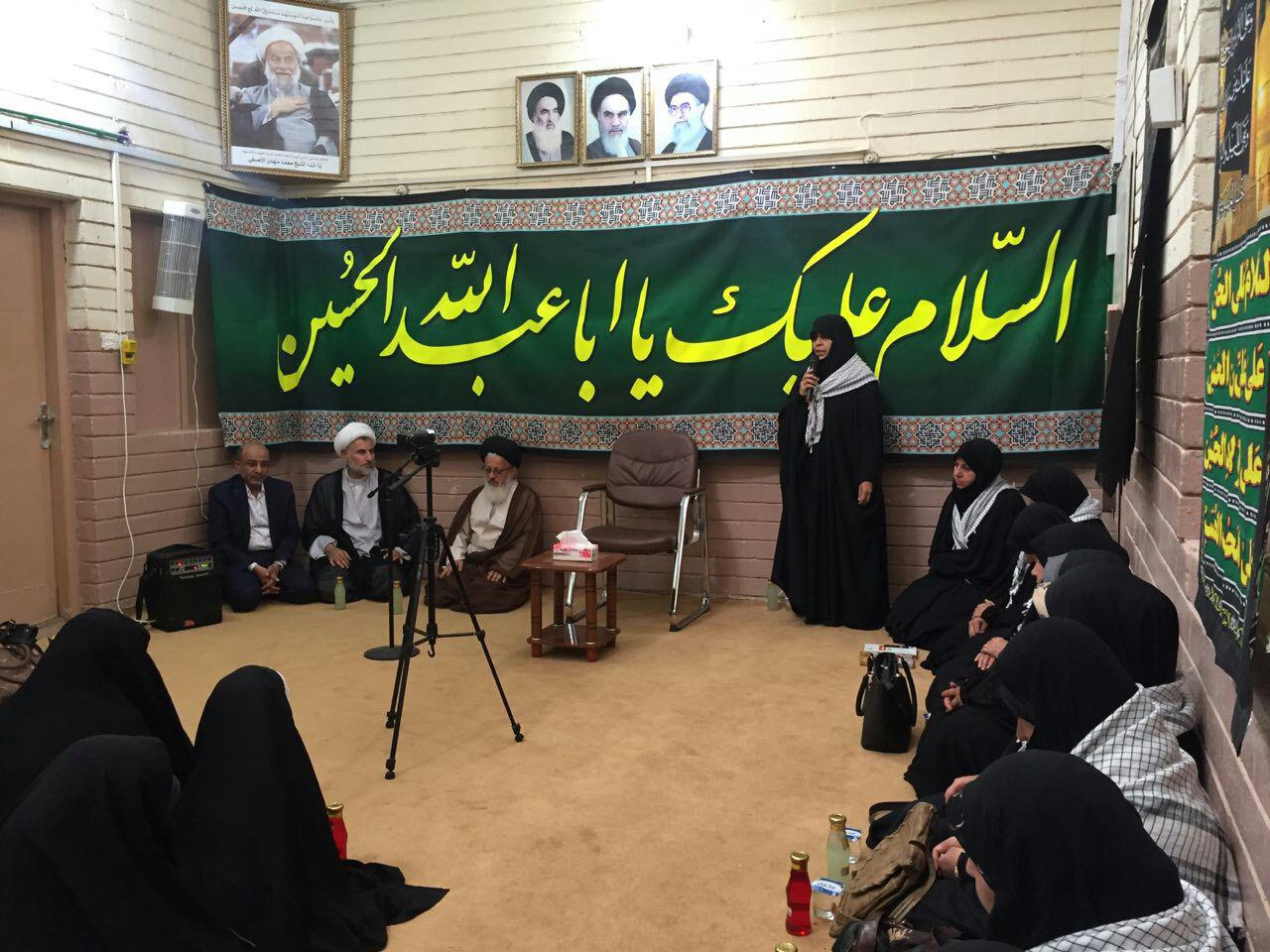 خواهران موسسه زینبیات بغداد با نماینده رهبر انقلاب در عراق دیدار کردند