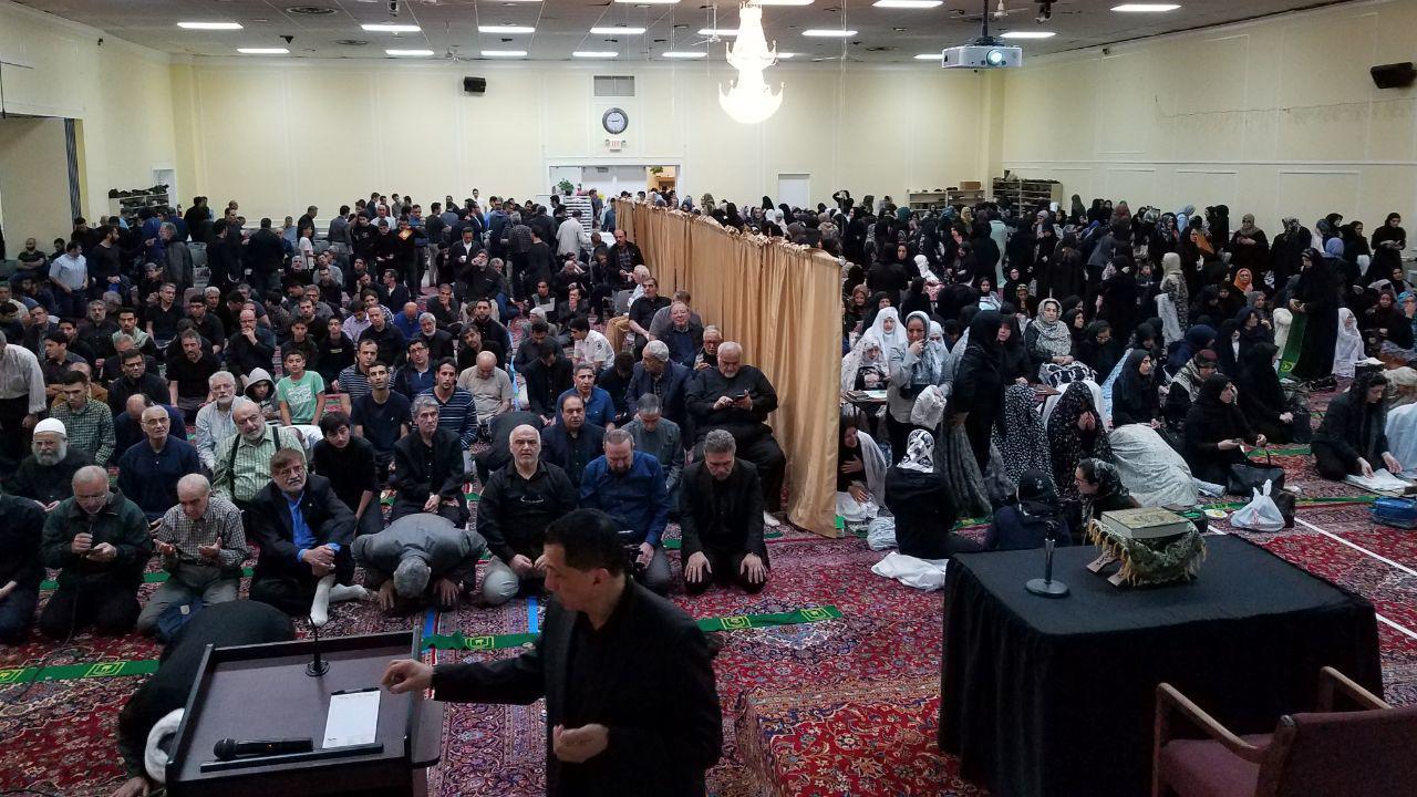 احیاء شب قدر در مرکز اسلامی واشنگتن