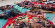 افزایش قربانیان بمباران متجاوزان سعودی در بازار آل ثابت یمن + تصاویر