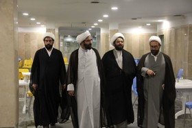 بازدید مدیر حوزه تهران از مدرسه علمیه امام خمینی(ره)+ عکس