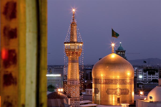 Sunni elders from Qadiri Tariqa visit Razavi holy shrine