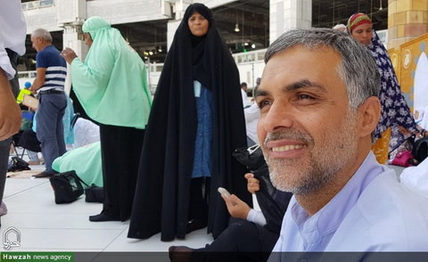 l’atmosphère spirituel des pèlerins iraniens à la Mecque