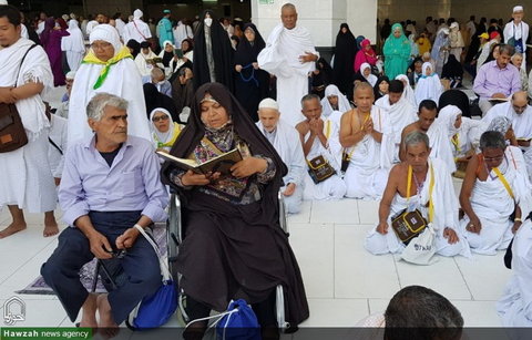 l’atmosphère spirituel des pèlerins iraniens à la Mecque