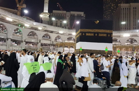 l’atmosphère spirituel des pèlerins iraniens à la Mecque