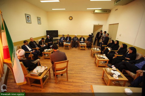 In Pictures: WHO representative meeting with head of Islamic seminaries