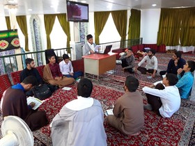 طلاب بیرجندی مکالمه عربی را فر گرفتند