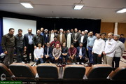 تصویری رپورٹ|حوزہ نیوز کی جانب سے آیت اللہ اعرافی کی موجودگی میں "یوم نامہ نگار کی" تقریب اور ویب سائٹ کے نئے ورژن کا افتتاح