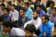 تصاویر/ مراسم اختتامیه دوره مکالمه زبان عربی طلاب مدرسه علمیه رضویه بیرجند