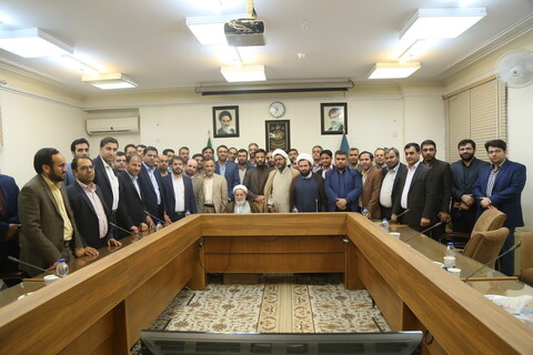 تصاویر/ دیدار دادستان‌های کل کشور با آیت الله یزدی در جامعه مدرسین حوزه