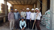 تصاویر/ اردوی جهادی طلاب مدرسه حضرت ولیعصر(عج) اسفراین