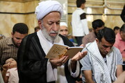 تصاویر/ مراسم پرفیض دعای عرفه در مسجد مقدس جمکران