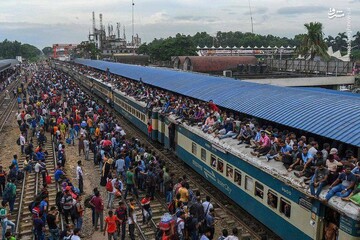 تدابیر امنیتی 5 لایه در آستانه عید قربان در مسجد جامع بنگلادش
