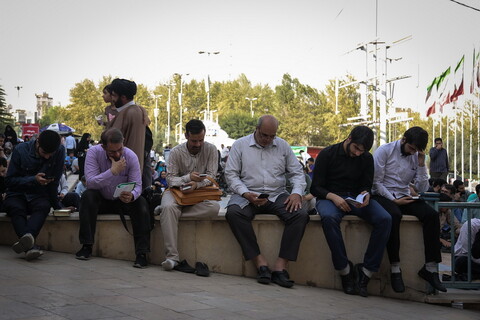 تصاویر/ مراسم معنوی دعای عرفه در مصلای امام خمینی(ره) تهران
