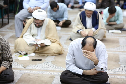 تصاویر/ مراسم دعای عرفه در مسجد حضرت زینب(س) شهرک پردیسان