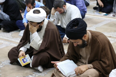 تصاویر/ مراسم دعای عرفه در مسجد حضرت زینب(س) شهرک پردیسان