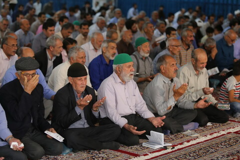تصاویر/ مراسم قرائت دعای عرفه در بجنورد