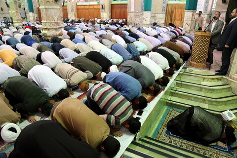 تصاویر/ اقامه نماز عید سعید قربان در مسجد مقدس جمکران