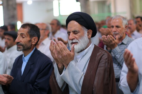 تصاویر/ اقامه نماز عید قربان در مسجد امام حسین(ع) بیرجند