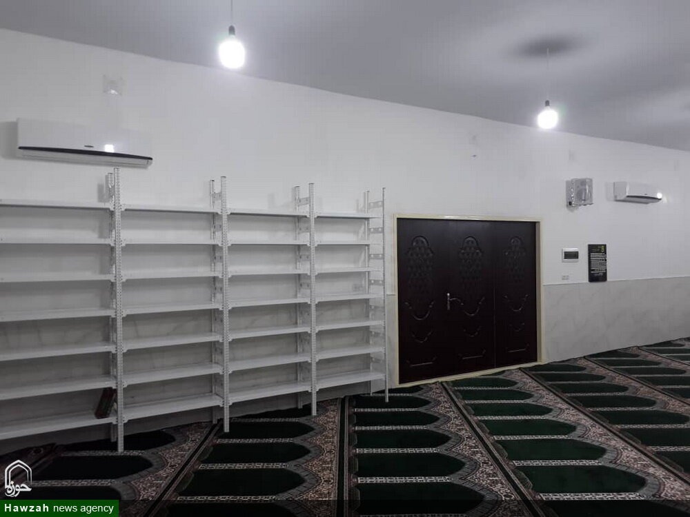 بالصور/ إعادة بناء مدرسة الإمام الرضا (ع) العلمية في مدينة بلدختر الإيرانية والتي كانت متضررة بالسيول والفيضانات في هذا العام