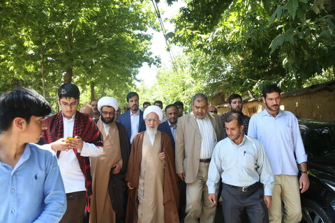 تصاویر/ جلسه درس اخلاق هفتگی آیت الله العظمی جوادی آملی در روستای احمد آباد دماوند