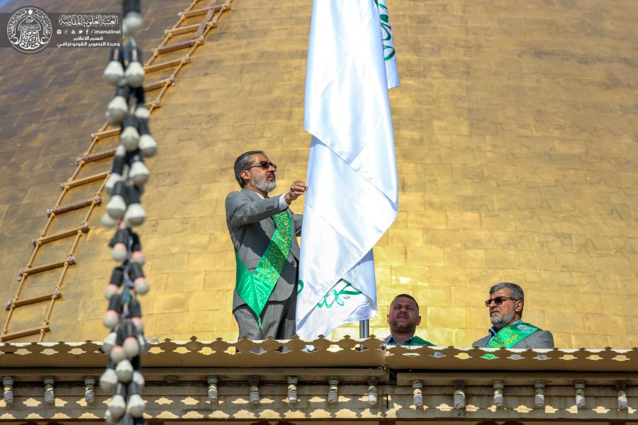 آستان مقدس علوی برای استقبال از زائران و جشن غدیر آماده می شود+ تصاویر