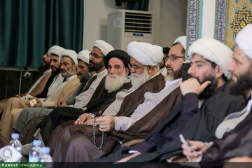 تصاویر/ عمامه گذاری طلاب حوزه علمیه امام رضا(ع) تهران